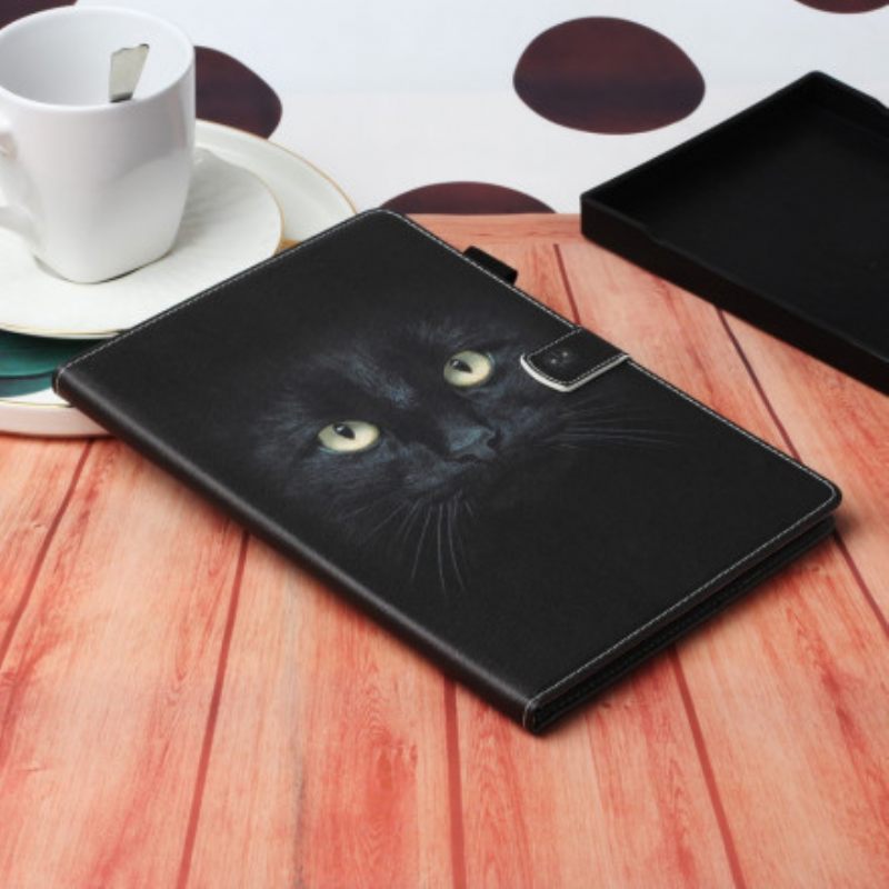 Kotelot Samsung Galaxy Tab A7 Black Cat Eyes