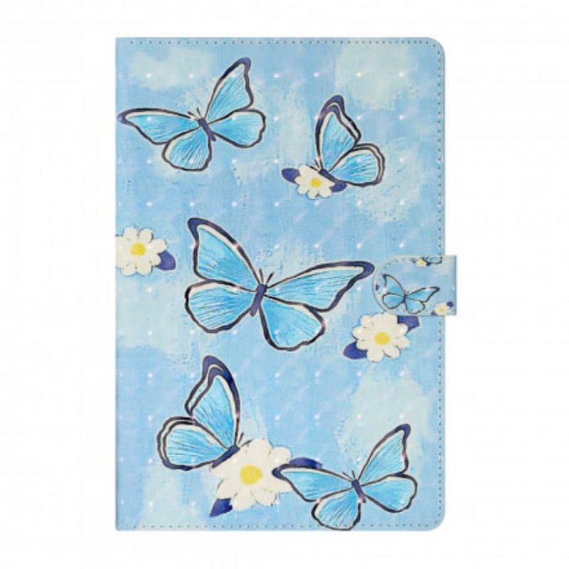 Kotelot Samsung Galaxy Tab A7 Blue Butterflies