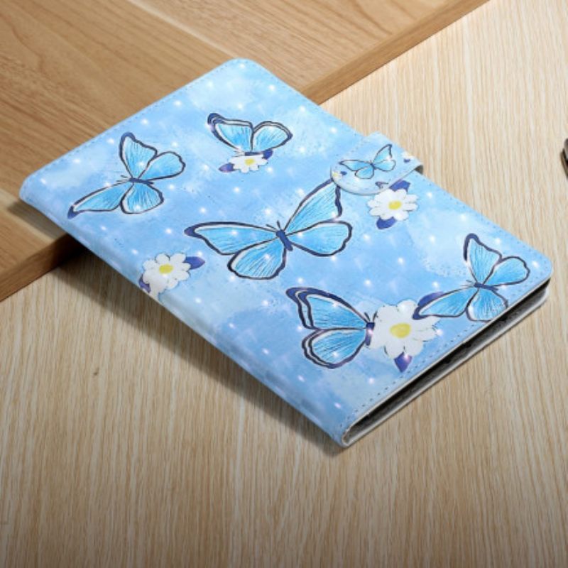 Kotelot Samsung Galaxy Tab A7 Blue Butterflies