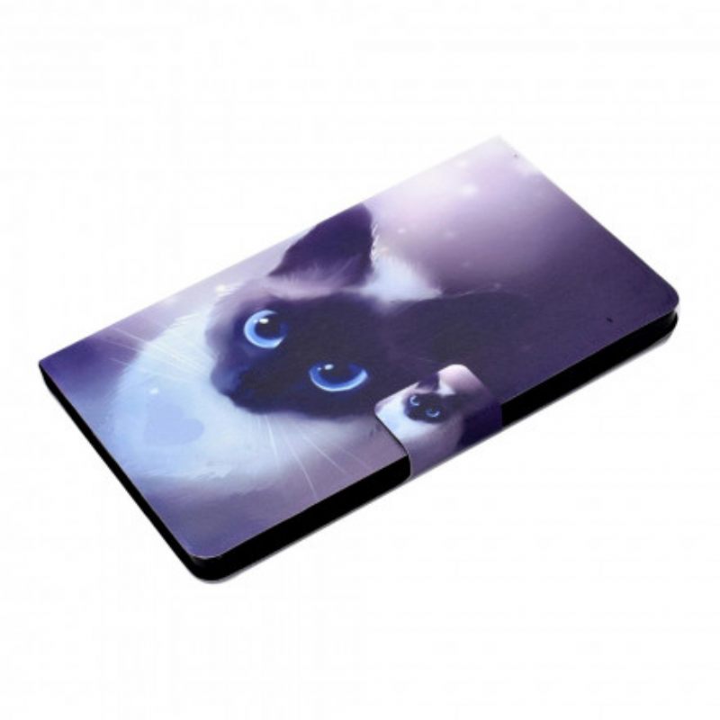 Kotelot Samsung Galaxy Tab A7 Blue Eyes Cat