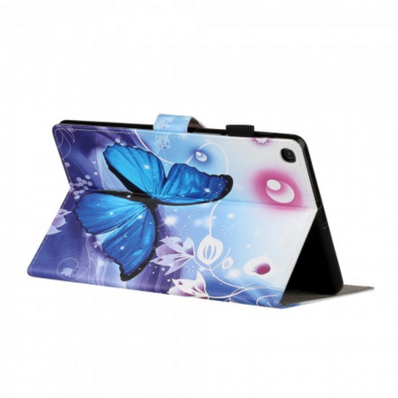 Kotelot Samsung Galaxy Tab A7 Butterfly Moon