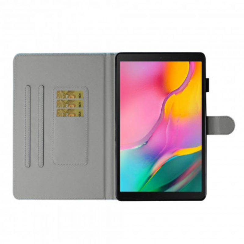 Kotelot Samsung Galaxy Tab A7 Butterfly Moon