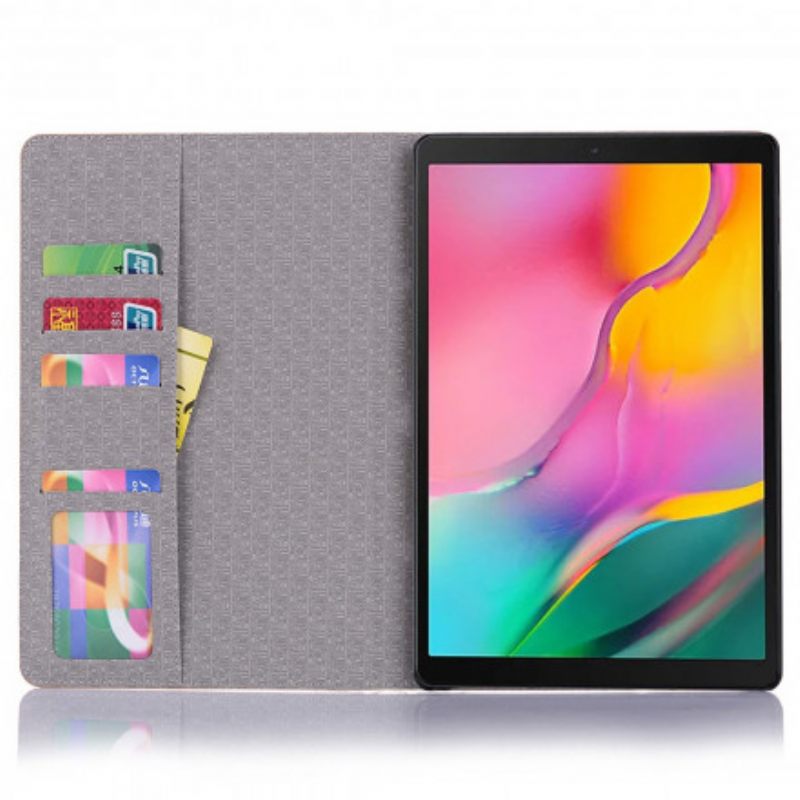 Kotelot Samsung Galaxy Tab A7 Crocodile Skin Effect