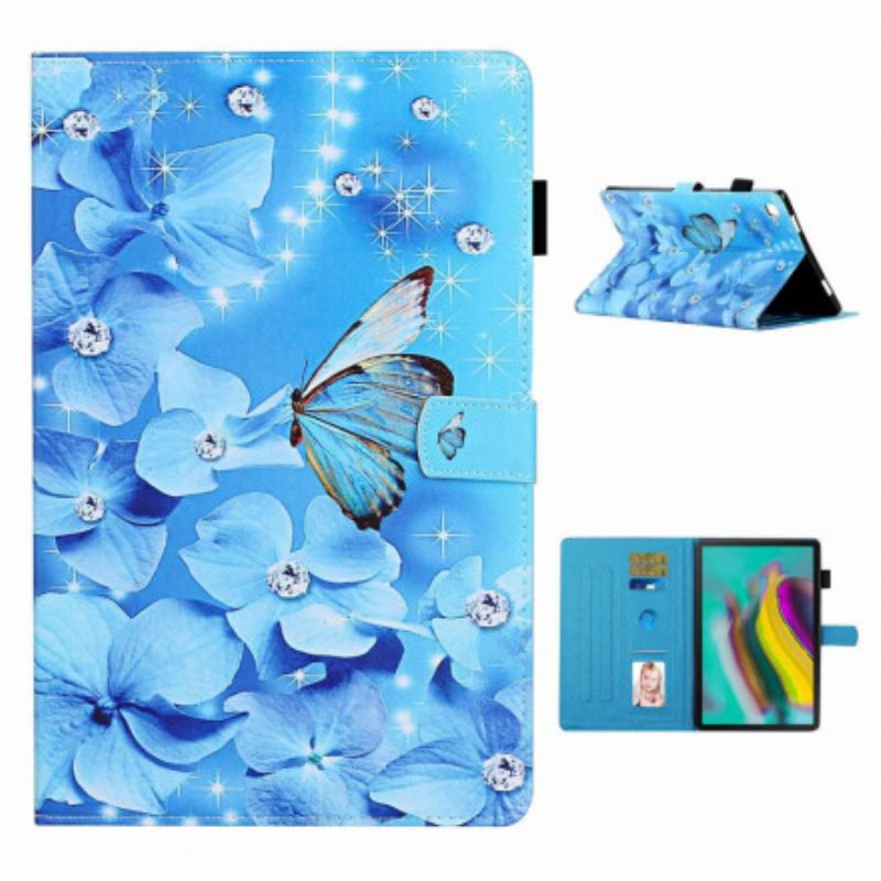 Kotelot Samsung Galaxy Tab A7 Diamond Butterflies