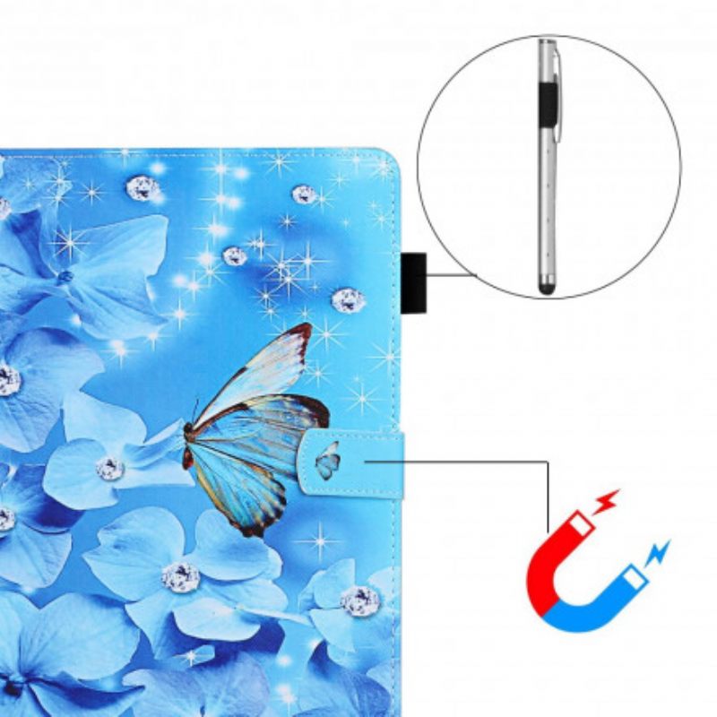 Kotelot Samsung Galaxy Tab A7 Diamond Butterflies