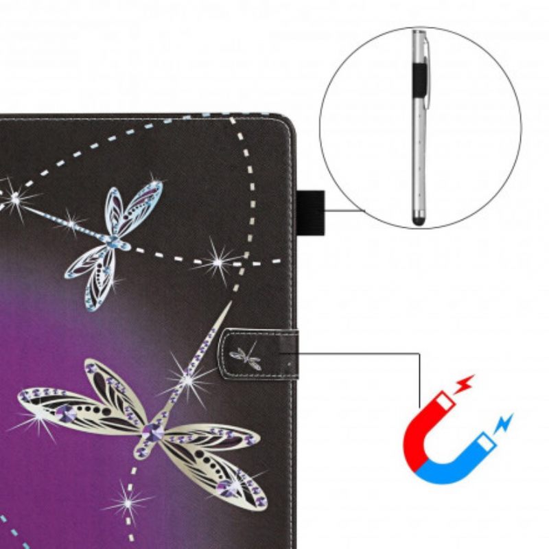 Kotelot Samsung Galaxy Tab A7 Dragonflies