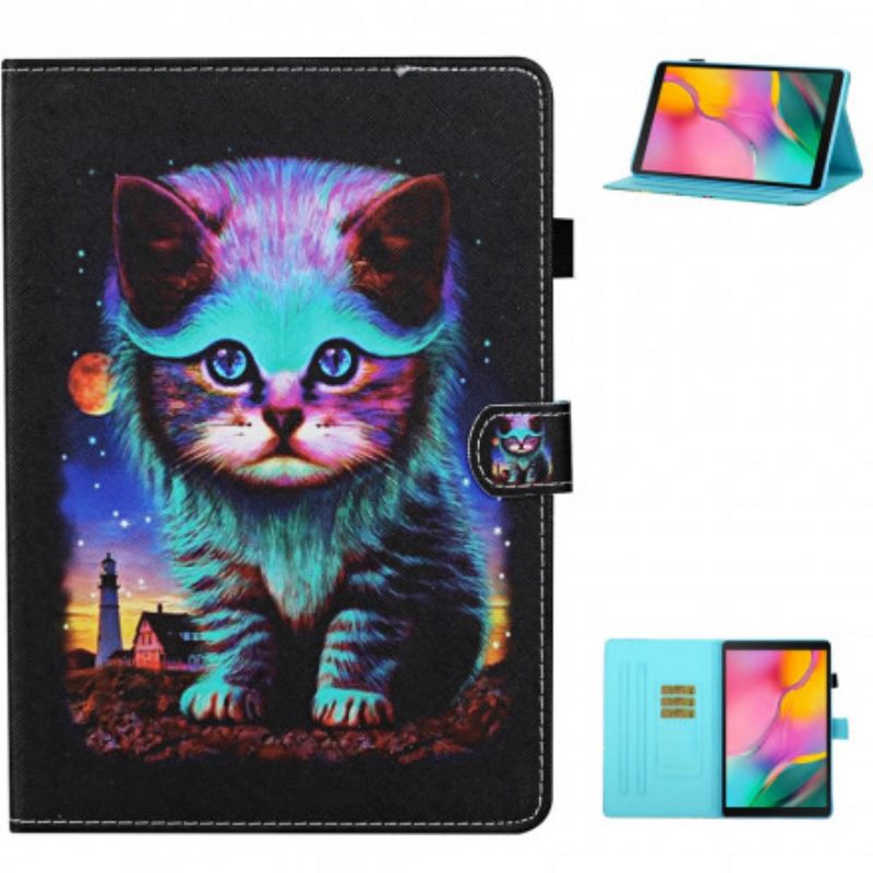 Kotelot Samsung Galaxy Tab A7 Electric Cat