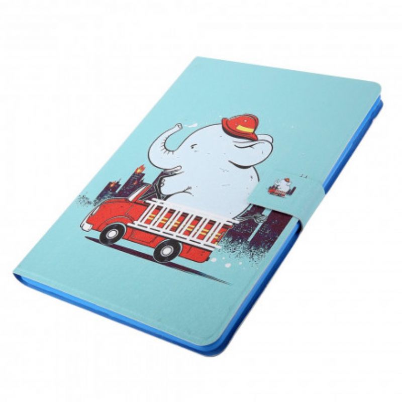 Kotelot Samsung Galaxy Tab A7 Firefighter Elephant