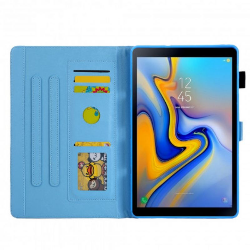 Kotelot Samsung Galaxy Tab A7 Floral Butterfly