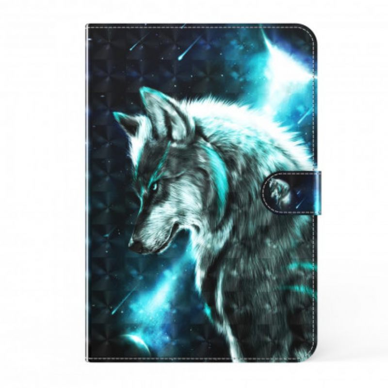 Kotelot Samsung Galaxy Tab A7 Light Spot Wild Wolf