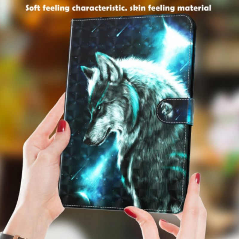 Kotelot Samsung Galaxy Tab A7 Light Spot Wild Wolf