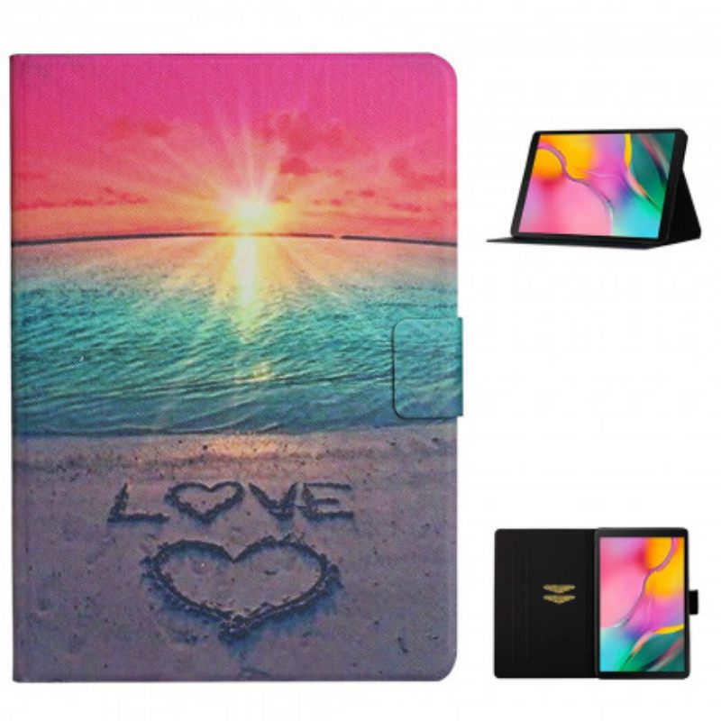 Kotelot Samsung Galaxy Tab A7 Sunset Love