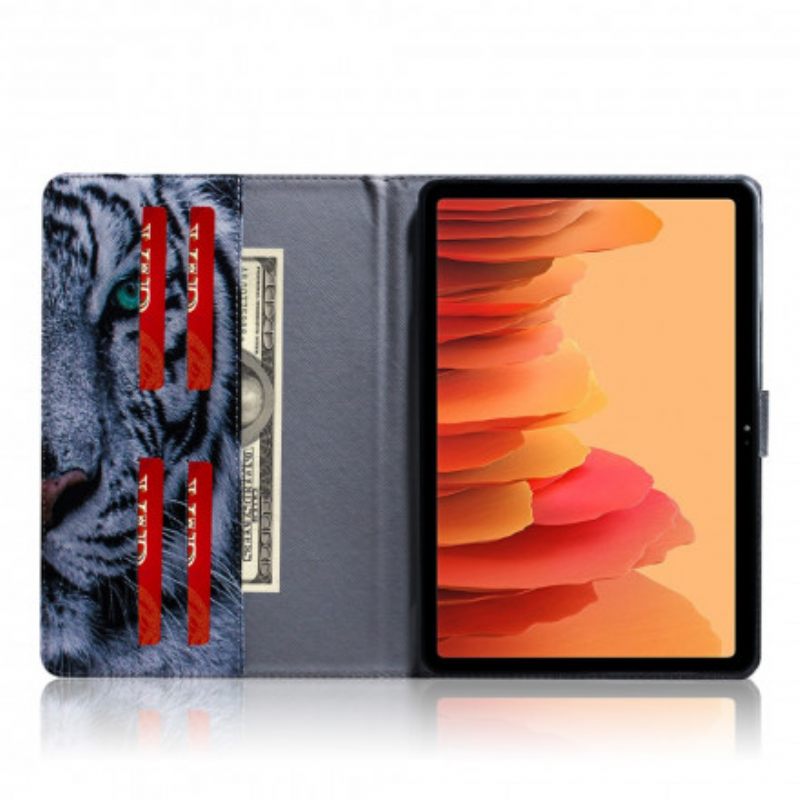 Kotelot Samsung Galaxy Tab A7 Tiger Head