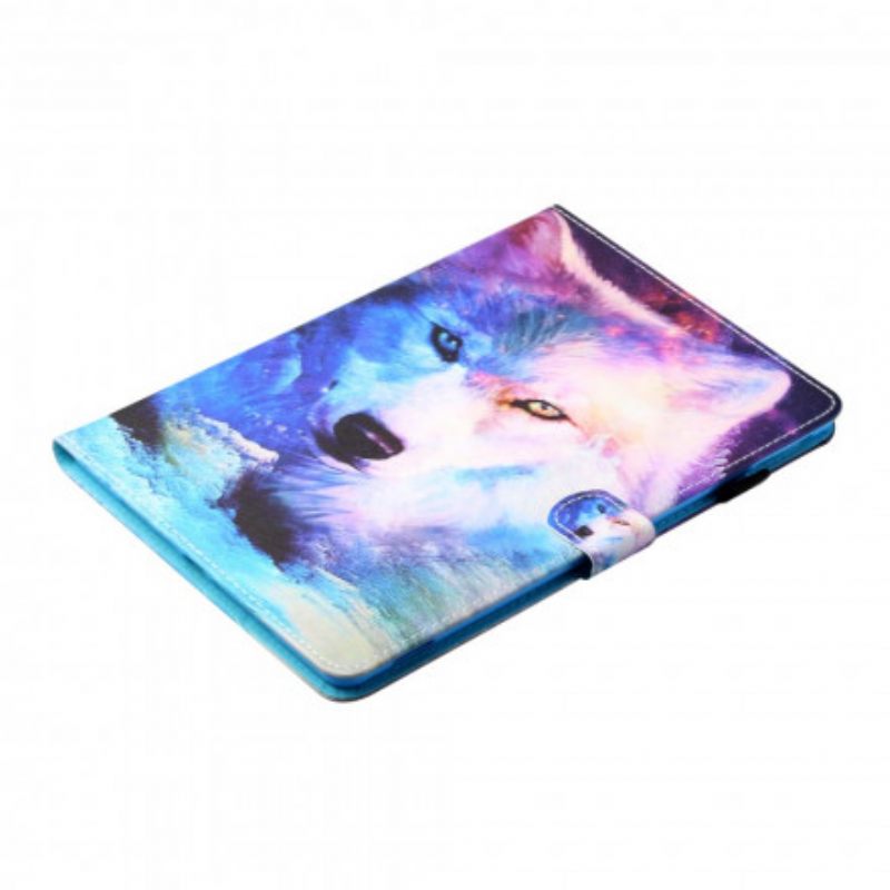 Kotelot Samsung Galaxy Tab A7 Wolf Art