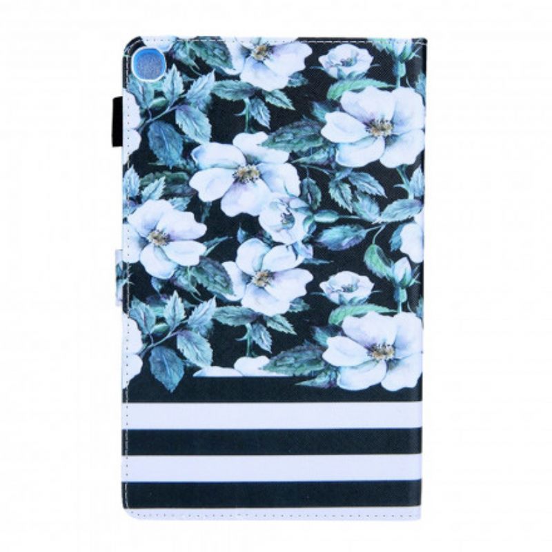 Nahkakotelo Samsung Galaxy Tab A7 (2020 Design Flowers