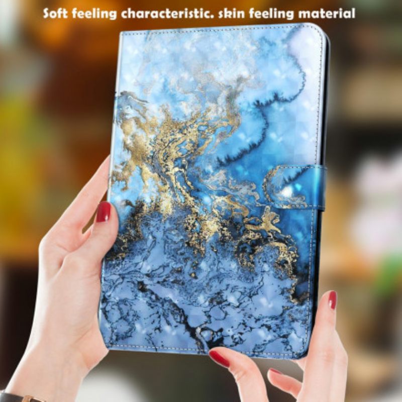 Nahkakotelo Samsung Galaxy Tab A7 Light Spot Marble