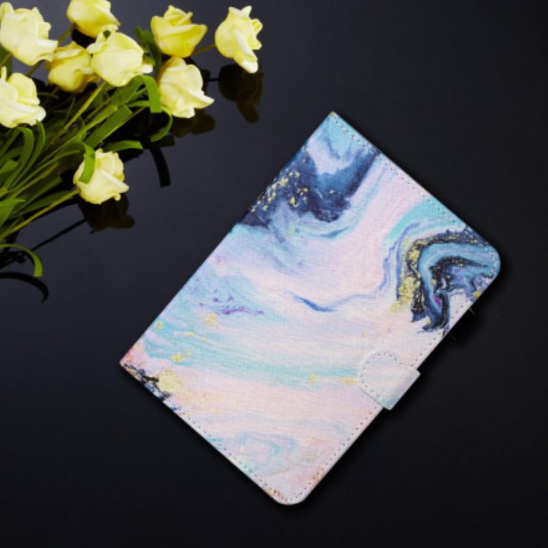 Nahkakotelo Samsung Galaxy Tab A7 Marble Muunnelma