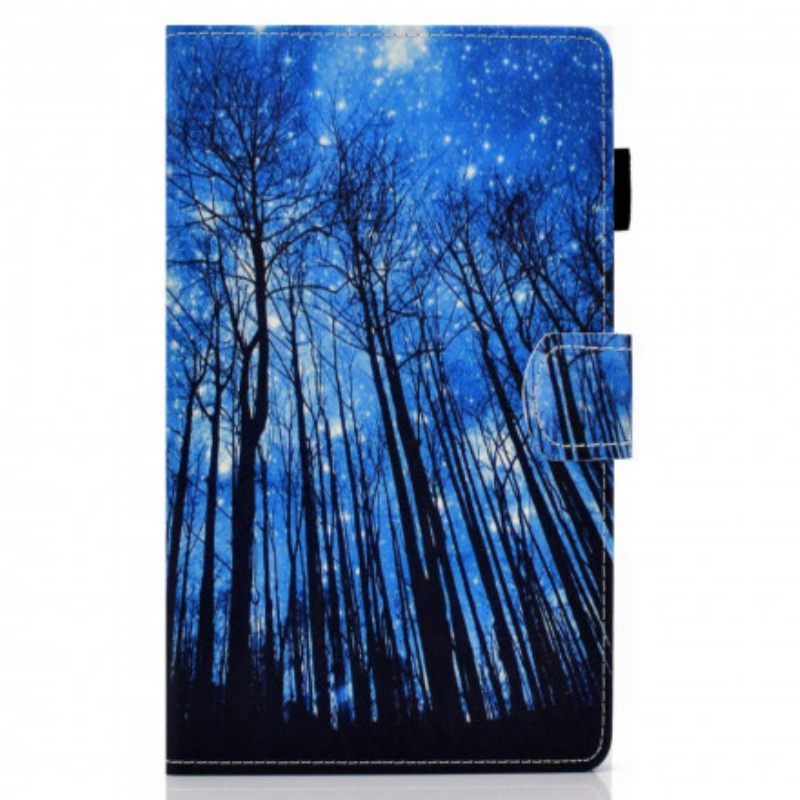 Nahkakotelo Samsung Galaxy Tab A7 Night Forest