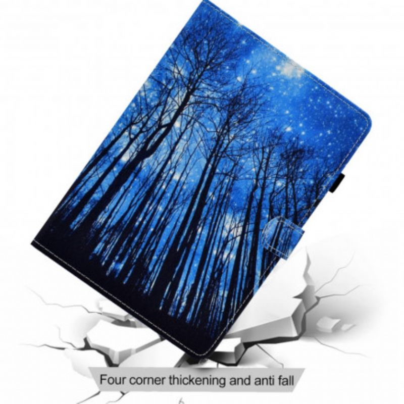 Nahkakotelo Samsung Galaxy Tab A7 Night Forest