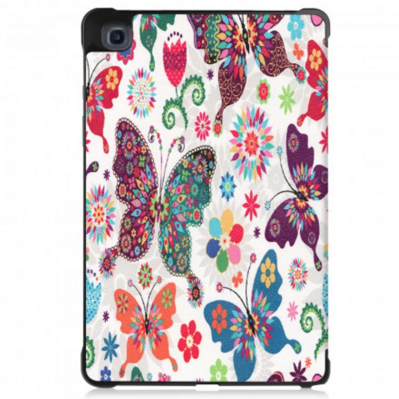 Puhelinkuoret Samsung Galaxy Tab A7 Enhanced Butterflies And Flowers