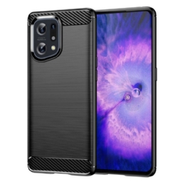 Case Oppo Find X5 Harjattu Hiilikuitu