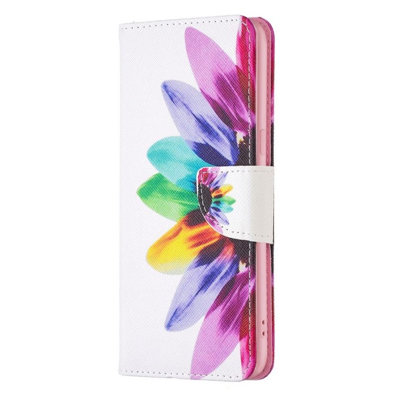 Flip Case Oppo Find X5 Flower Watercolour