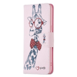 Kotelot Oppo Find X5 Brainy Giraffe