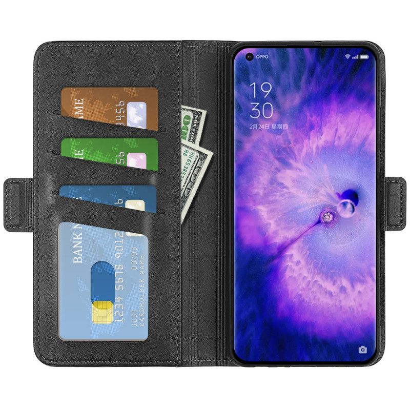 Kotelot Oppo Find X5 Double Flap