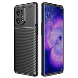 Kuori Oppo Find X5 Joustava Hiilikuitu