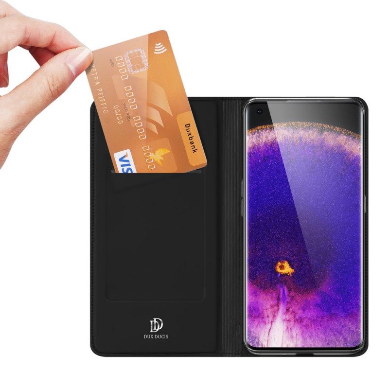 Puhelinkuoret Oppo Find X5 Kotelot Flip Skin Pro Dux Ducis