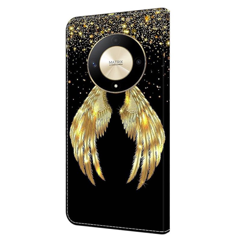 Kotelot Honor X9b / Magic 6 Lite Golden Wings