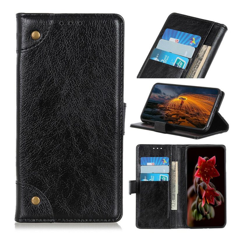 Kotelot Huawei P Smart 2020 Antique Nappan Leather Effect