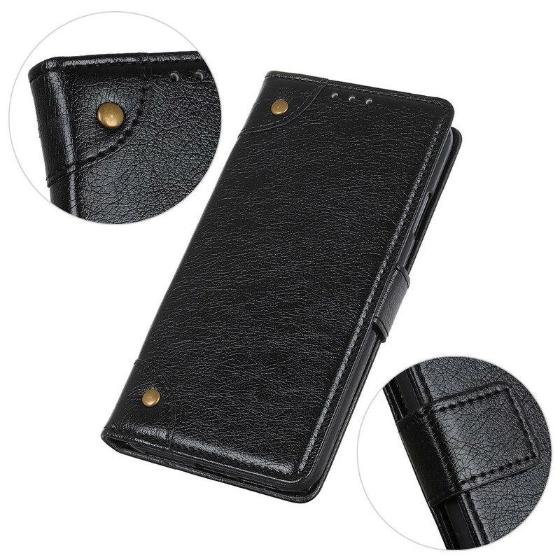 Kotelot Huawei P Smart 2020 Antique Nappan Leather Effect