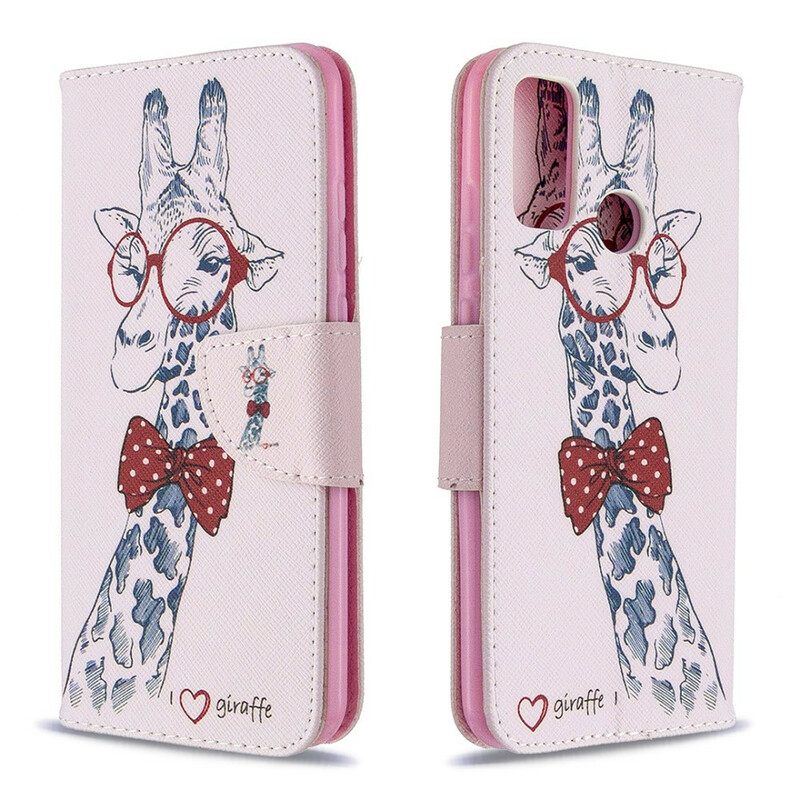 Kotelot Huawei P Smart 2020 Brainy Giraffe