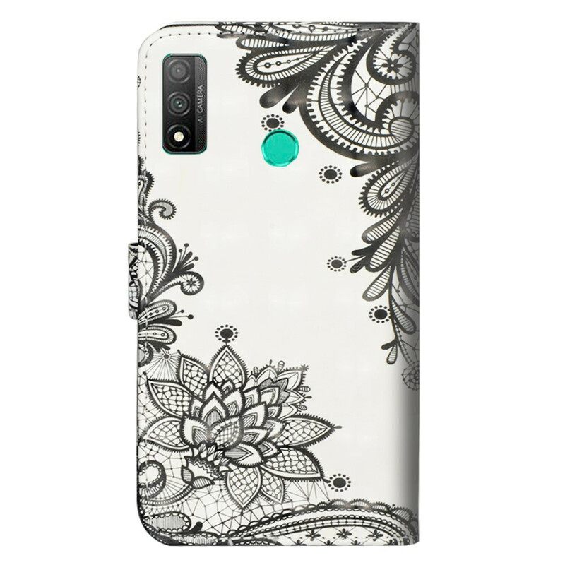 Nahkakotelo Huawei P Smart 2020 Chic Lace