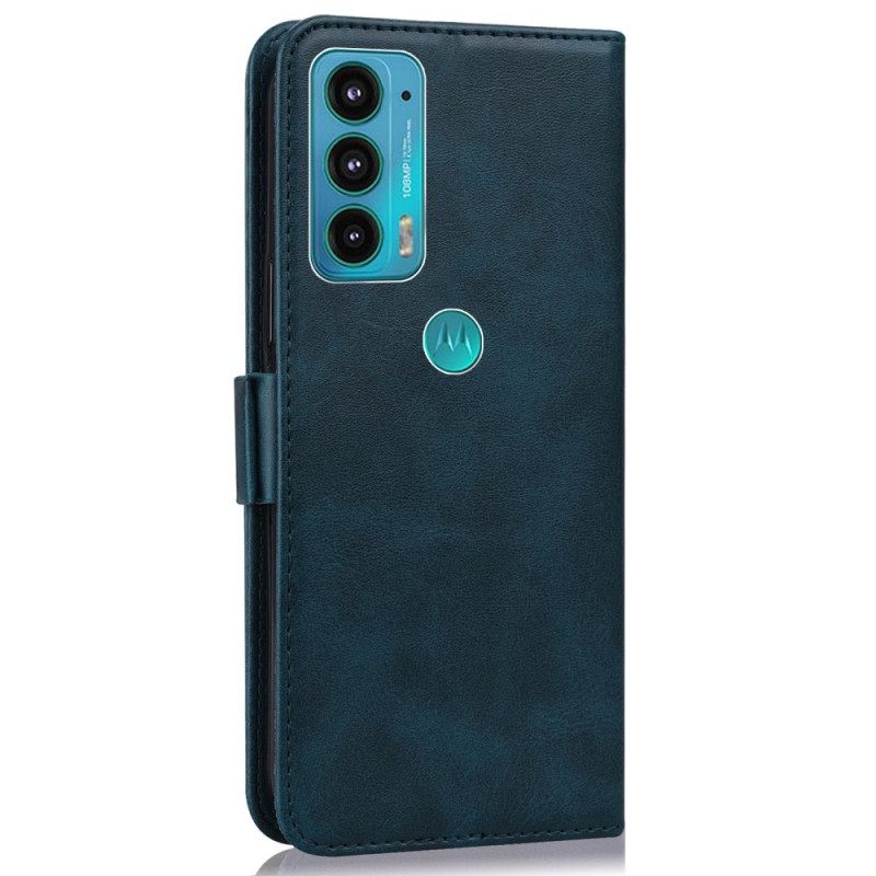 Flip Case Moto E40 / E30 / E20 Kissa Ja Perhoset