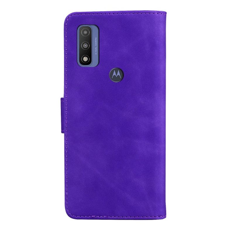 Flip Case Moto E40 / E30 / E20 Skin-touch Butterfly