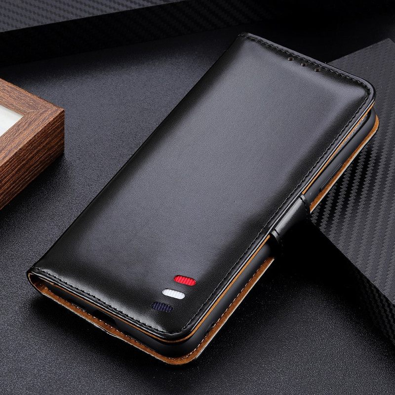 Flip Case Moto E40 / E30 / E20 Tricolor Leather Effect