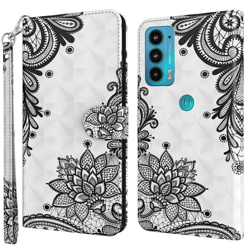 Kotelot Moto E40 / E30 / E20 Chic Lace