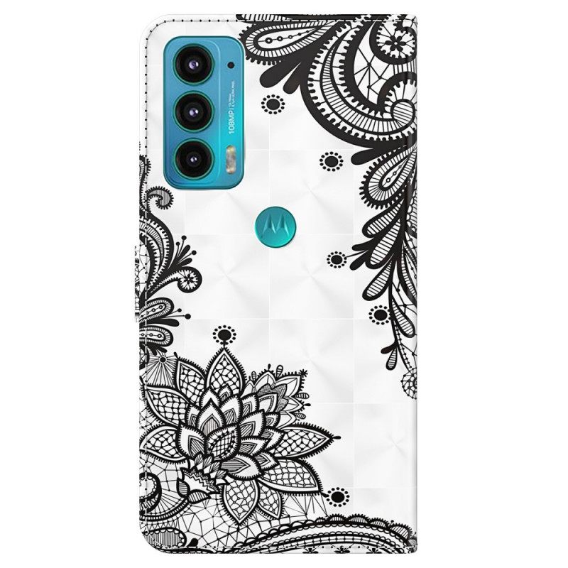 Kotelot Moto E40 / E30 / E20 Chic Lace