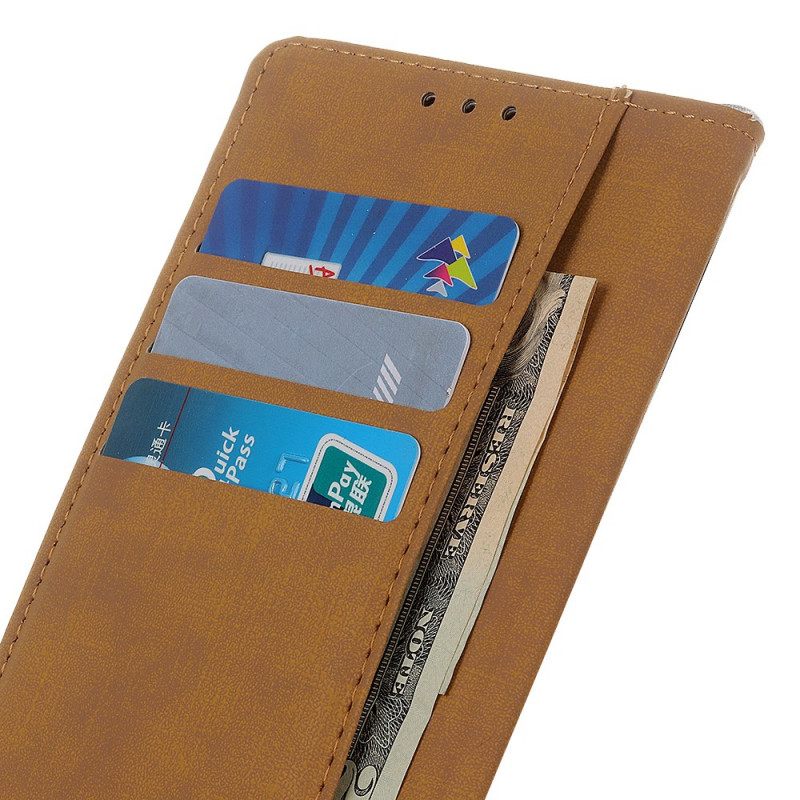 Kotelot Moto E40 / E30 / E20 Simple Faux Leather