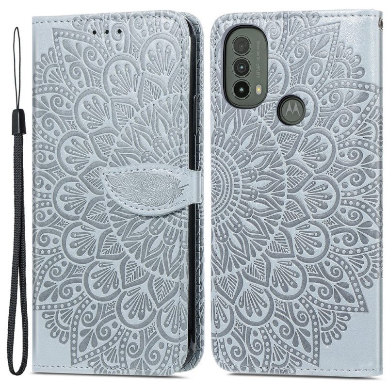 Kotelot Moto E40 / E30 / E20 Tribal Leaves