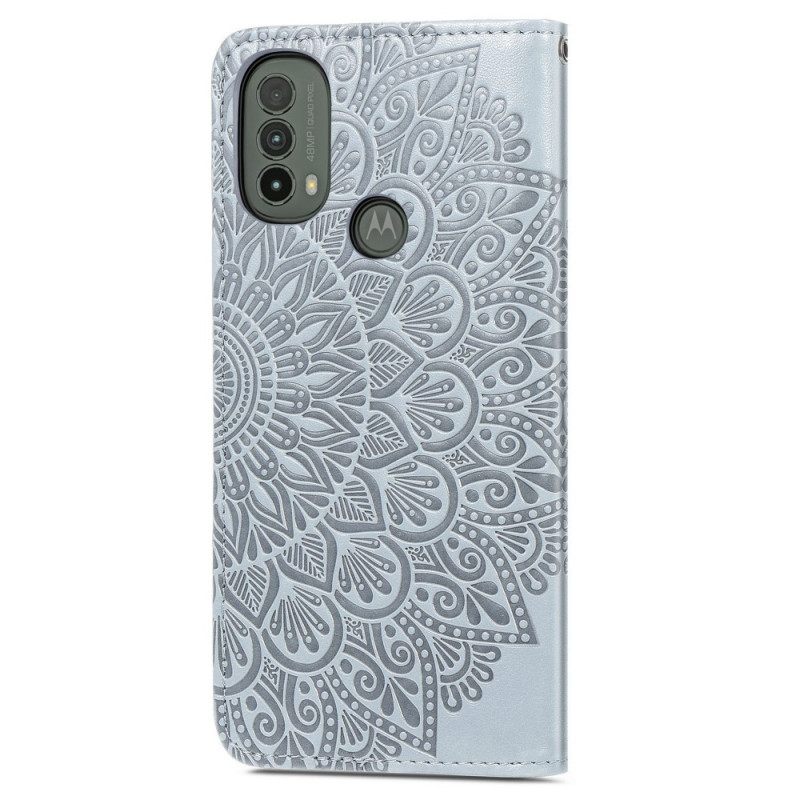 Kotelot Moto E40 / E30 / E20 Tribal Leaves