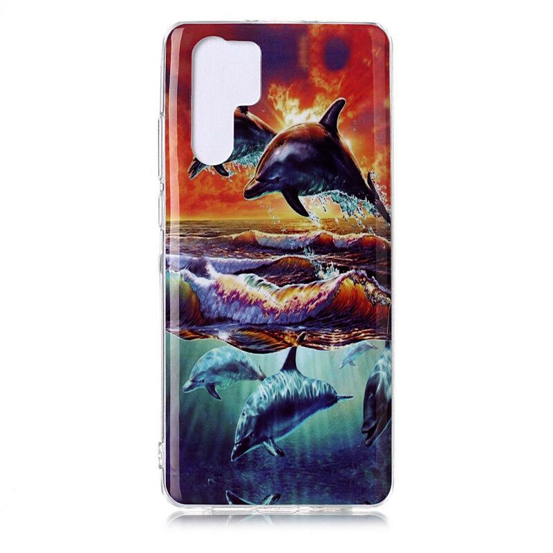 Case Huawei P30 Pro Dolphins Go Free