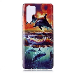 Case Huawei P30 Pro Dolphins Go Free