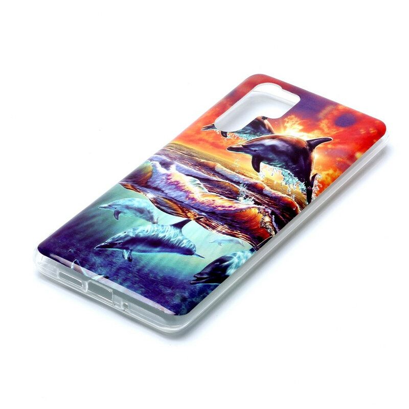 Case Huawei P30 Pro Dolphins Go Free