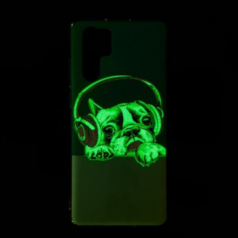 Case Huawei P30 Pro Fluoresoiva Koira