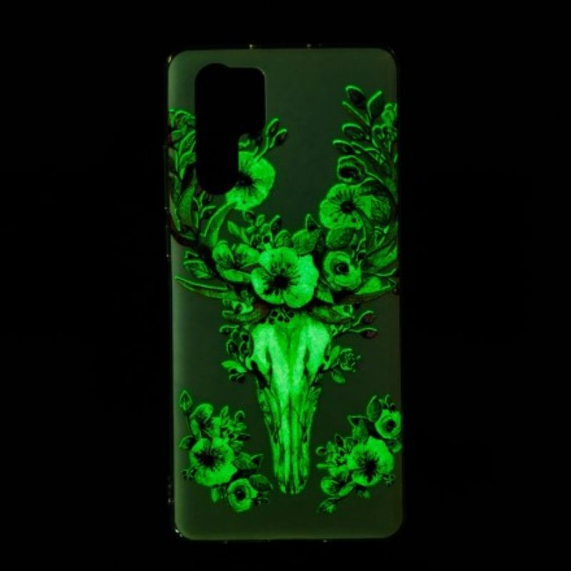 Case Huawei P30 Pro Fluoresoiva Kukka Wapiti