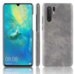 Case Huawei P30 Pro Litchi Performance Leather Effect