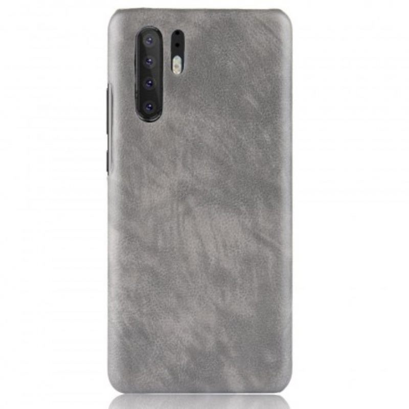 Case Huawei P30 Pro Litchi Performance Leather Effect